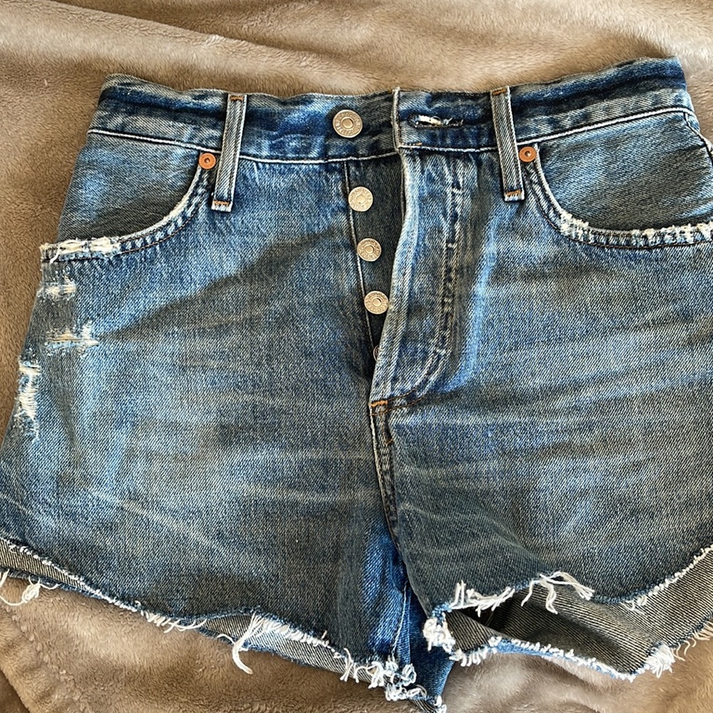 Citizens of humanity denim jean shorts